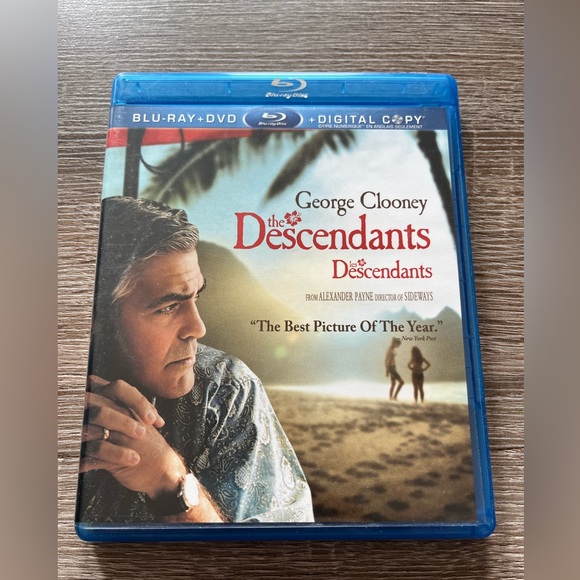 📀 3/$15 or 4/$20 📀 The Descendants Bluray - Picture 1 of 3